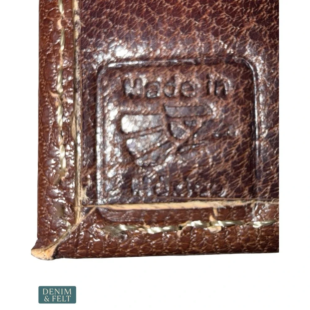 NEW Western Tooled Leather Horse Bifold Wallet Handmade Genuine Leather Cowboy